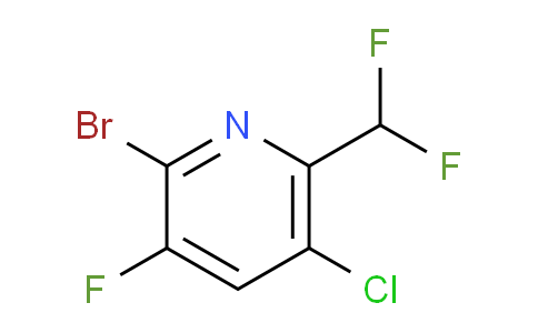 AM46165 | 1806970-58-0 | 2-Bromo-5-chloro-6-(difluoromethyl)-3-fluoropyridine