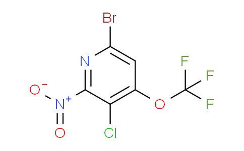 AM46173 | 1803613-59-3 | 6-Bromo-3-chloro-2-nitro-4-(trifluoromethoxy)pyridine