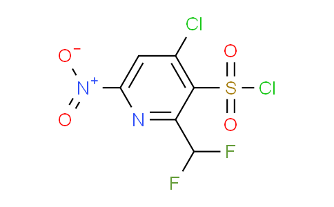 AM46183 | 1804486-29-0 | 4-Chloro-2-(difluoromethyl)-6-nitropyridine-3-sulfonyl chloride