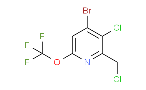 AM46184 | 1804590-31-5 | 4-Bromo-3-chloro-2-(chloromethyl)-6-(trifluoromethoxy)pyridine