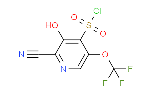 AM46198 | 1804781-89-2 | 2-Cyano-3-hydroxy-5-(trifluoromethoxy)pyridine-4-sulfonyl chloride