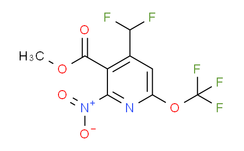 AM46199 | 1805293-35-9 | Methyl 4-(difluoromethyl)-2-nitro-6-(trifluoromethoxy)pyridine-3-carboxylate