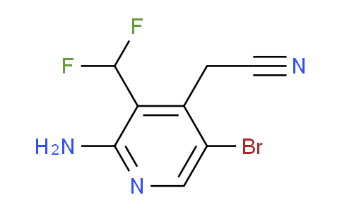 AM46201 | 1806789-22-9 | 2-Amino-5-bromo-3-(difluoromethyl)pyridine-4-acetonitrile