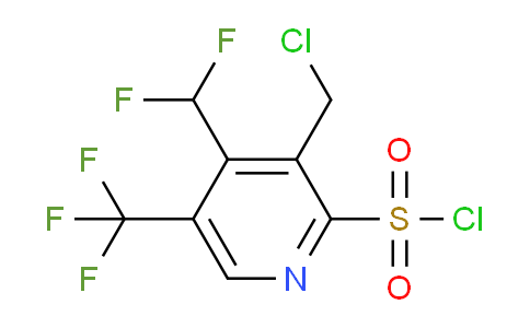 AM46206 | 1361840-75-6 | 3-(Chloromethyl)-4-(difluoromethyl)-5-(trifluoromethyl)pyridine-2-sulfonyl chloride