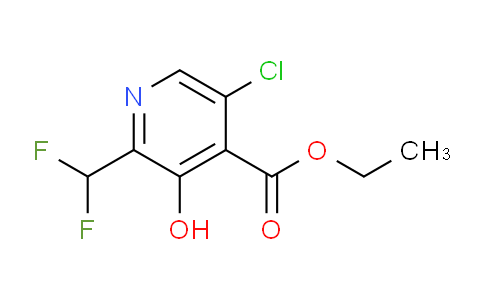 AM46216 | 1805263-57-3 | Ethyl 5-chloro-2-(difluoromethyl)-3-hydroxypyridine-4-carboxylate