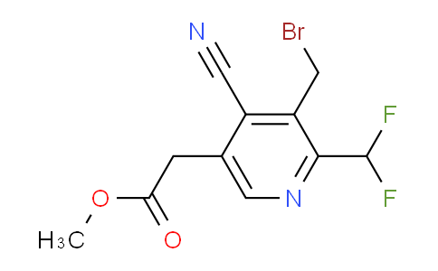 AM46221 | 1804698-82-5 | Methyl 3-(bromomethyl)-4-cyano-2-(difluoromethyl)pyridine-5-acetate