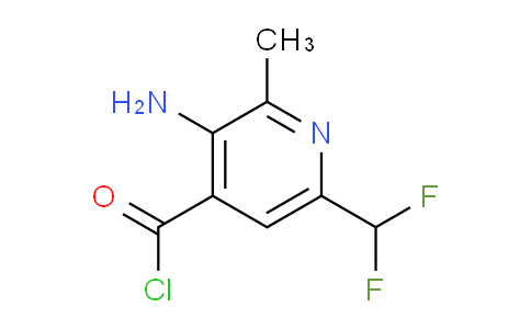 AM46225 | 1806789-34-3 | 3-Amino-6-(difluoromethyl)-2-methylpyridine-4-carbonyl chloride