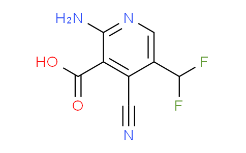 2-Amino-4-cyano-5-(difluoromethyl)pyridine-3-carboxylic acid