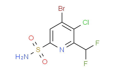 AM46231 | 1806041-70-2 | 4-Bromo-3-chloro-2-(difluoromethyl)pyridine-6-sulfonamide