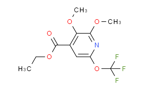 Ethyl 2,3-dimethoxy-6-(trifluoromethoxy)pyridine-4-carboxylate