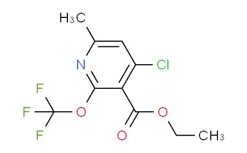 AM46238 | 1804559-30-5 | Ethyl 4-chloro-6-methyl-2-(trifluoromethoxy)pyridine-3-carboxylate