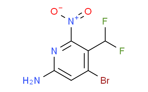AM46241 | 1805259-73-7 | 6-Amino-4-bromo-3-(difluoromethyl)-2-nitropyridine