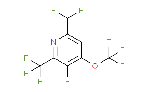 AM46250 | 1804747-05-4 | 6-(Difluoromethyl)-3-fluoro-4-(trifluoromethoxy)-2-(trifluoromethyl)pyridine