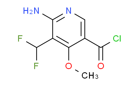 2-Amino-3-(difluoromethyl)-4-methoxypyridine-5-carbonyl chloride