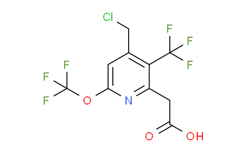AM46270 | 1805311-92-5 | 4-(Chloromethyl)-6-(trifluoromethoxy)-3-(trifluoromethyl)pyridine-2-acetic acid