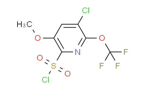 AM46279 | 1804801-61-3 | 3-Chloro-5-methoxy-2-(trifluoromethoxy)pyridine-6-sulfonyl chloride