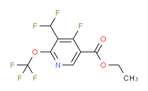 AM46283 | 1806264-99-2 | Ethyl 3-(difluoromethyl)-4-fluoro-2-(trifluoromethoxy)pyridine-5-carboxylate