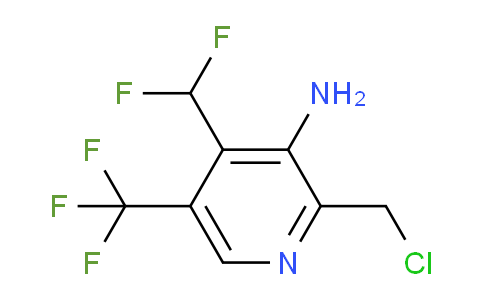 AM46284 | 1806797-83-0 | 3-Amino-2-(chloromethyl)-4-(difluoromethyl)-5-(trifluoromethyl)pyridine