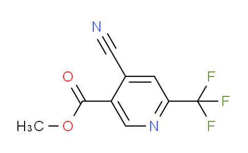 Methyl 4-cyano-6-(trifluoromethyl)nicotinate