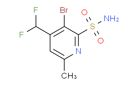 AM46298 | 1806869-33-9 | 3-Bromo-4-(difluoromethyl)-6-methylpyridine-2-sulfonamide