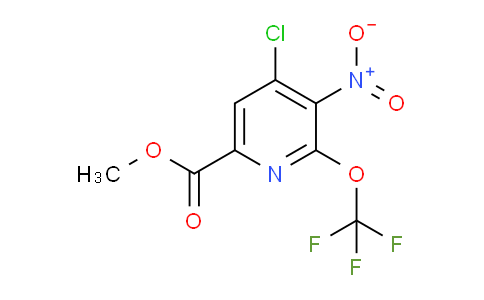 AM46305 | 1804700-90-0 | Methyl 4-chloro-3-nitro-2-(trifluoromethoxy)pyridine-6-carboxylate