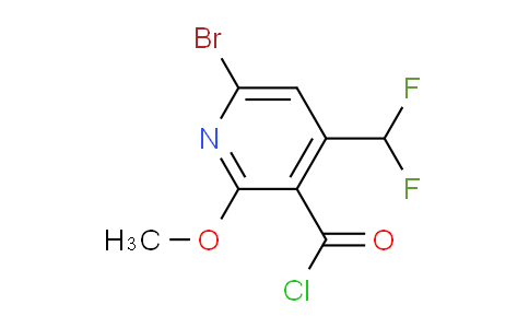 AM46313 | 1805241-31-9 | 6-Bromo-4-(difluoromethyl)-2-methoxypyridine-3-carbonyl chloride