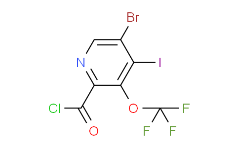 AM46318 | 1806085-38-0 | 5-Bromo-4-iodo-3-(trifluoromethoxy)pyridine-2-carbonyl chloride