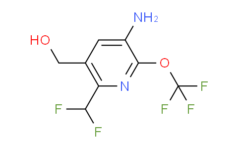 AM46326 | 1804028-48-5 | 3-Amino-6-(difluoromethyl)-2-(trifluoromethoxy)pyridine-5-methanol