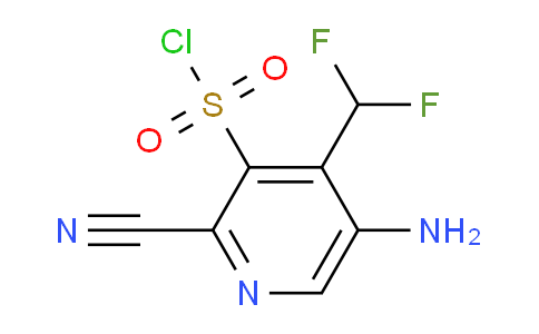 AM46328 | 1806838-99-2 | 5-Amino-2-cyano-4-(difluoromethyl)pyridine-3-sulfonyl chloride