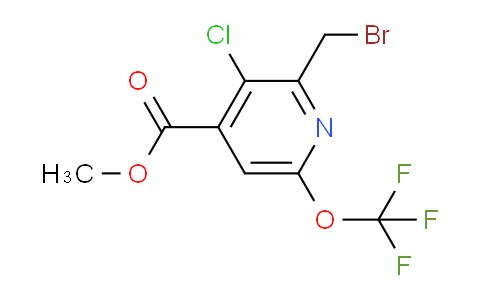 AM46330 | 1804798-12-6 | Methyl 2-(bromomethyl)-3-chloro-6-(trifluoromethoxy)pyridine-4-carboxylate