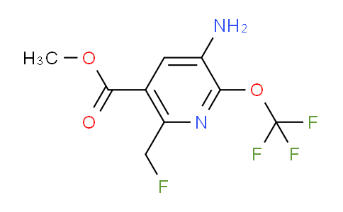 Methyl 3-amino-6-(fluoromethyl)-2-(trifluoromethoxy)pyridine-5-carboxylate