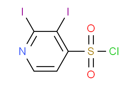 2,3-Diiodopyridine-4-sulfonyl chloride