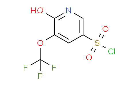 2-Hydroxy-3-(trifluoromethoxy)pyridine-5-sulfonyl chloride
