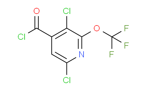 3,6-Dichloro-2-(trifluoromethoxy)pyridine-4-carbonyl chloride