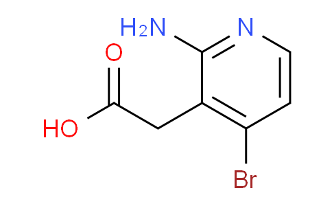 2-Amino-4-bromopyridine-3-acetic acid