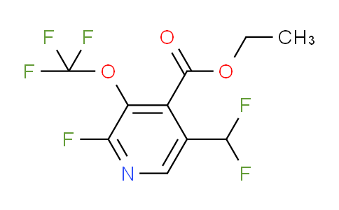 AM46370 | 1806191-26-3 | Ethyl 5-(difluoromethyl)-2-fluoro-3-(trifluoromethoxy)pyridine-4-carboxylate