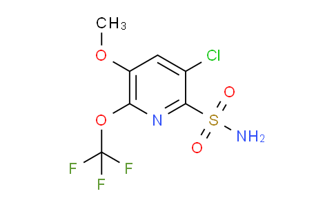 AM46395 | 1803998-94-8 | 3-Chloro-5-methoxy-6-(trifluoromethoxy)pyridine-2-sulfonamide
