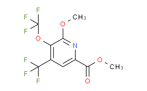 Methyl 2-methoxy-3-(trifluoromethoxy)-4-(trifluoromethyl)pyridine-6-carboxylate