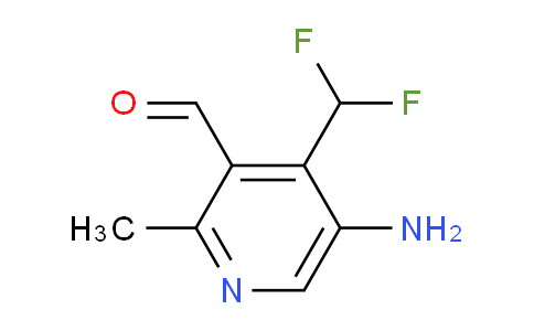 5-Amino-4-(difluoromethyl)-2-methylpyridine-3-carboxaldehyde