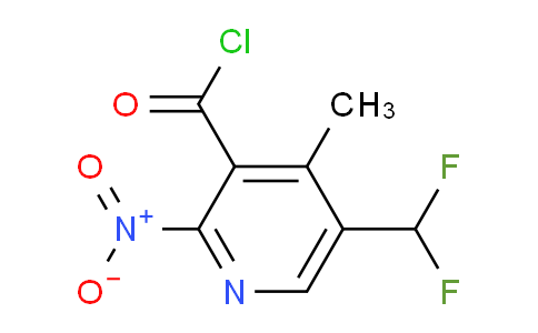 AM46409 | 1807145-03-4 | 5-(Difluoromethyl)-4-methyl-2-nitropyridine-3-carbonyl chloride