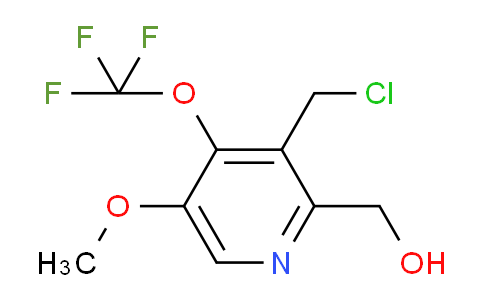 AM46411 | 1804754-32-2 | 3-(Chloromethyl)-5-methoxy-4-(trifluoromethoxy)pyridine-2-methanol