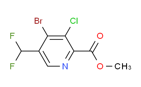 AM46415 | 1805396-01-3 | Methyl 4-bromo-3-chloro-5-(difluoromethyl)pyridine-2-carboxylate