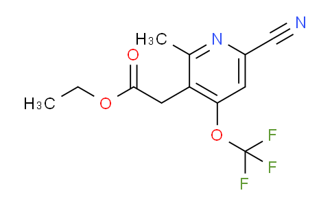 AM46418 | 1804704-22-0 | Ethyl 6-cyano-2-methyl-4-(trifluoromethoxy)pyridine-3-acetate