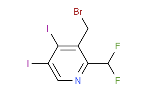 AM46420 | 1803704-67-7 | 3-(Bromomethyl)-2-(difluoromethyl)-4,5-diiodopyridine