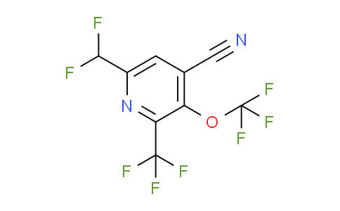 AM46421 | 1803666-00-3 | 4-Cyano-6-(difluoromethyl)-3-(trifluoromethoxy)-2-(trifluoromethyl)pyridine
