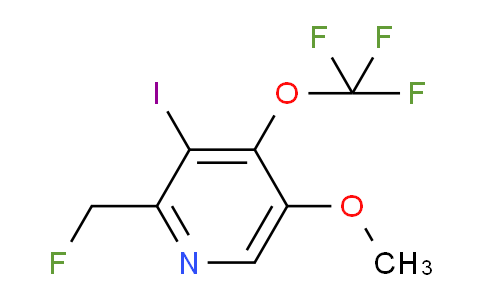 2-(Fluoromethyl)-3-iodo-5-methoxy-4-(trifluoromethoxy)pyridine