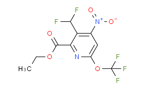 AM46430 | 1805202-95-2 | Ethyl 3-(difluoromethyl)-4-nitro-6-(trifluoromethoxy)pyridine-2-carboxylate