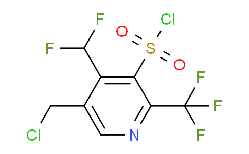 AM46442 | 1361688-48-3 | 5-(Chloromethyl)-4-(difluoromethyl)-2-(trifluoromethyl)pyridine-3-sulfonyl chloride