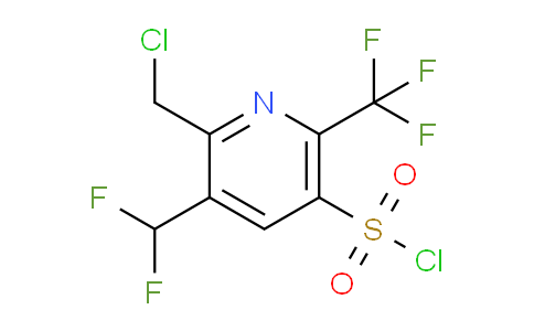AM46443 | 1361823-49-5 | 2-(Chloromethyl)-3-(difluoromethyl)-6-(trifluoromethyl)pyridine-5-sulfonyl chloride