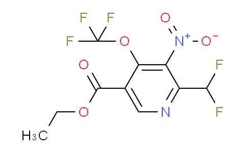 AM46444 | 1806773-05-6 | Ethyl 2-(difluoromethyl)-3-nitro-4-(trifluoromethoxy)pyridine-5-carboxylate